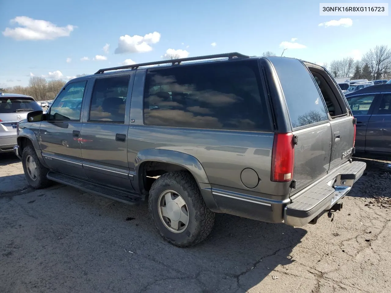 1999 Chevrolet Suburban K1500 VIN: 3GNFK16R8XG116723 Lot: 45941084