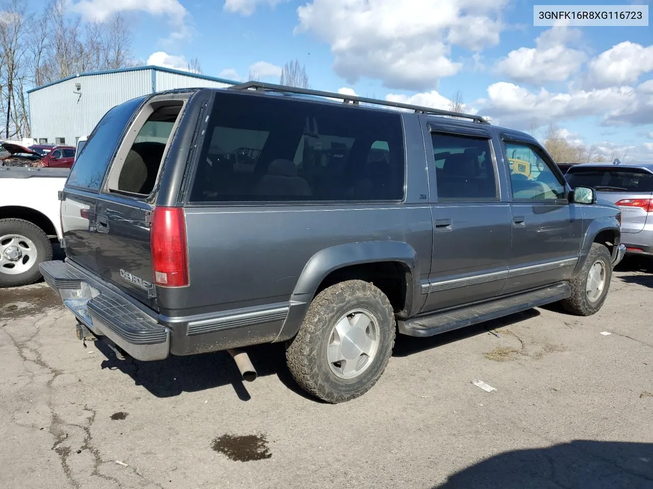 1999 Chevrolet Suburban K1500 VIN: 3GNFK16R8XG116723 Lot: 45941084