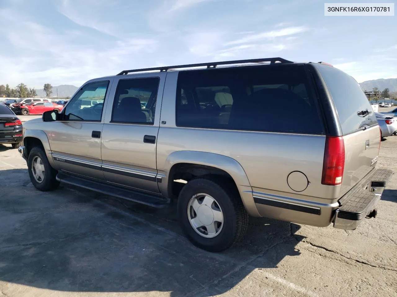 1999 Chevrolet Suburban K1500 VIN: 3GNFK16R6XG170781 Lot: 51438374