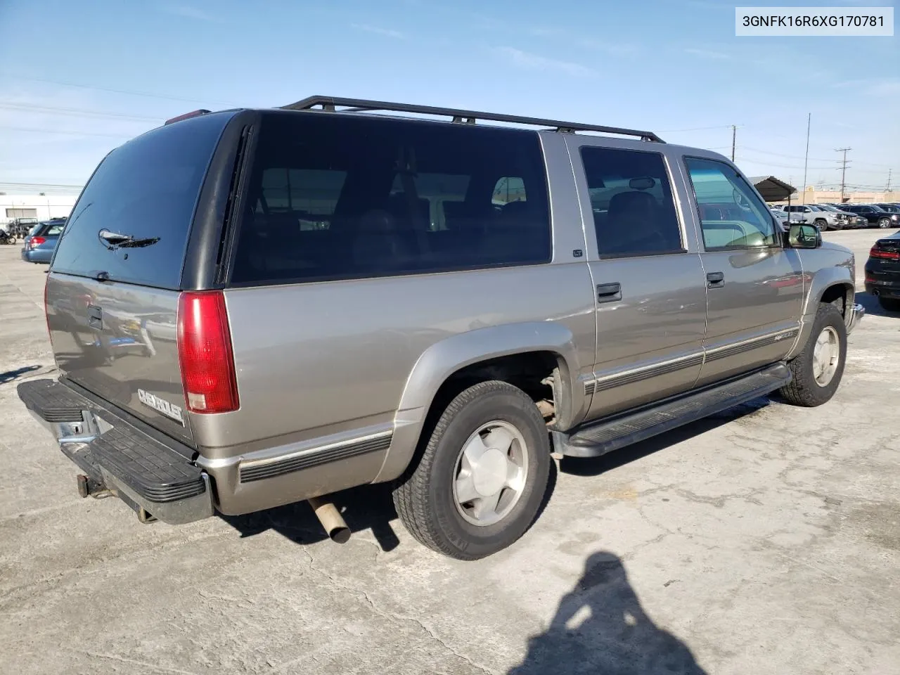 3GNFK16R6XG170781 1999 Chevrolet Suburban K1500