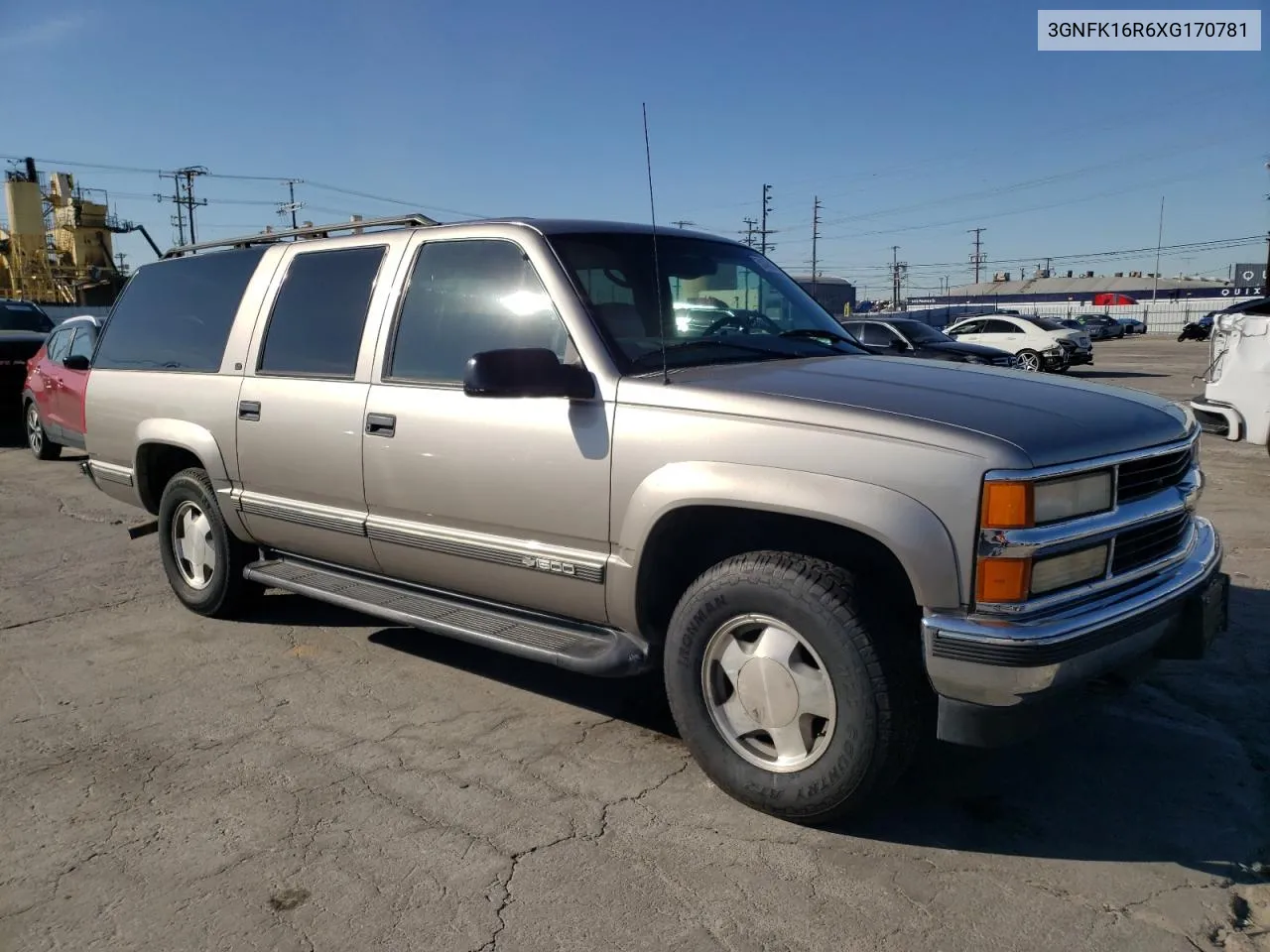 1999 Chevrolet Suburban K1500 VIN: 3GNFK16R6XG170781 Lot: 51438374