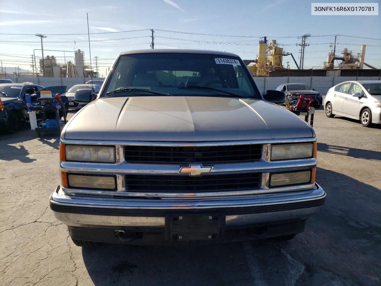 1999 Chevrolet Suburban K1500 VIN: 3GNFK16R6XG170781 Lot: 51438374