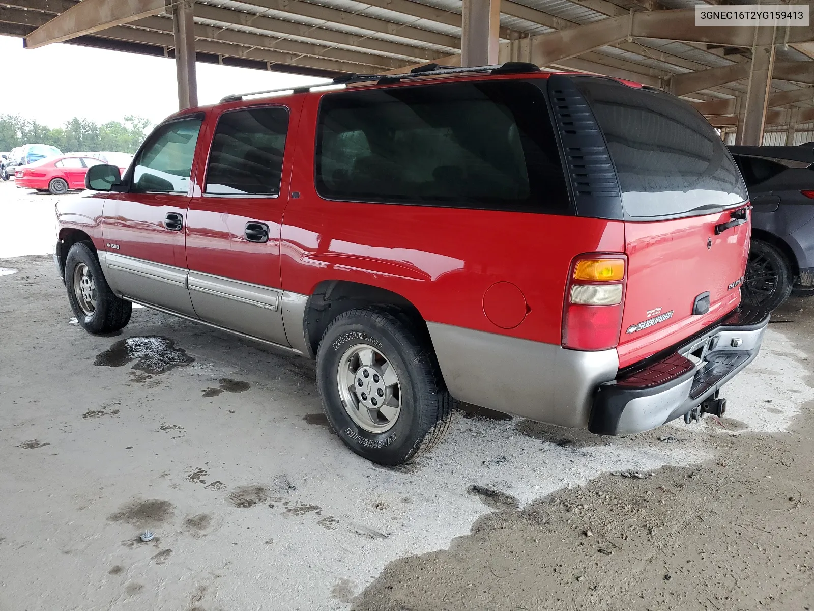 2000 Chevrolet Suburban C1500 VIN: 3GNEC16T2YG159413 Lot: 57779094