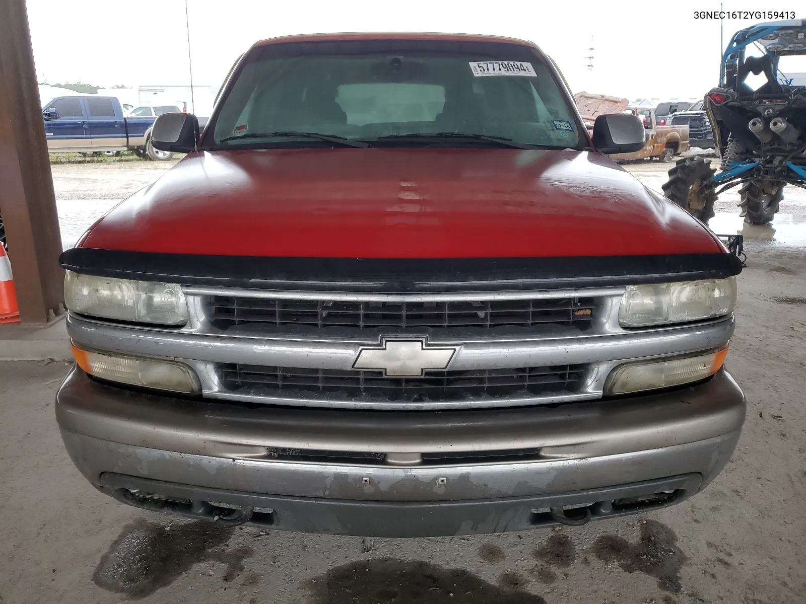 2000 Chevrolet Suburban C1500 VIN: 3GNEC16T2YG159413 Lot: 57779094