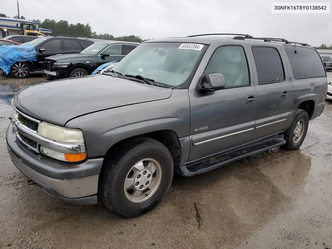 2000 Chevrolet Suburban K1500 VIN: 3GNFK16T8YG138542 Lot: 66582394