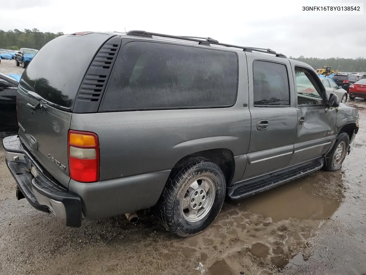 2000 Chevrolet Suburban K1500 VIN: 3GNFK16T8YG138542 Lot: 66582394