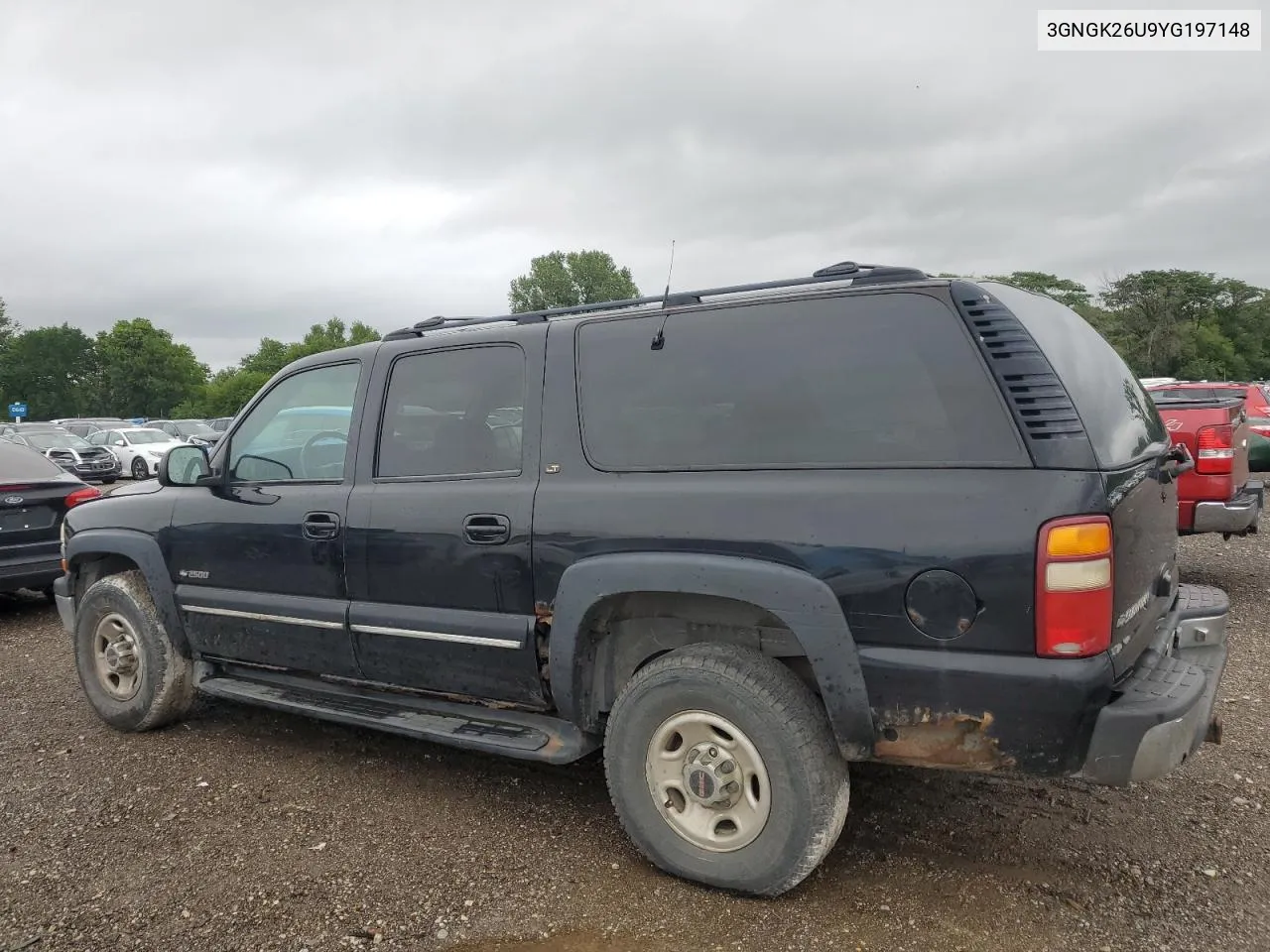 2000 Chevrolet Suburban K2500 VIN: 3GNGK26U9YG197148 Lot: 67058264