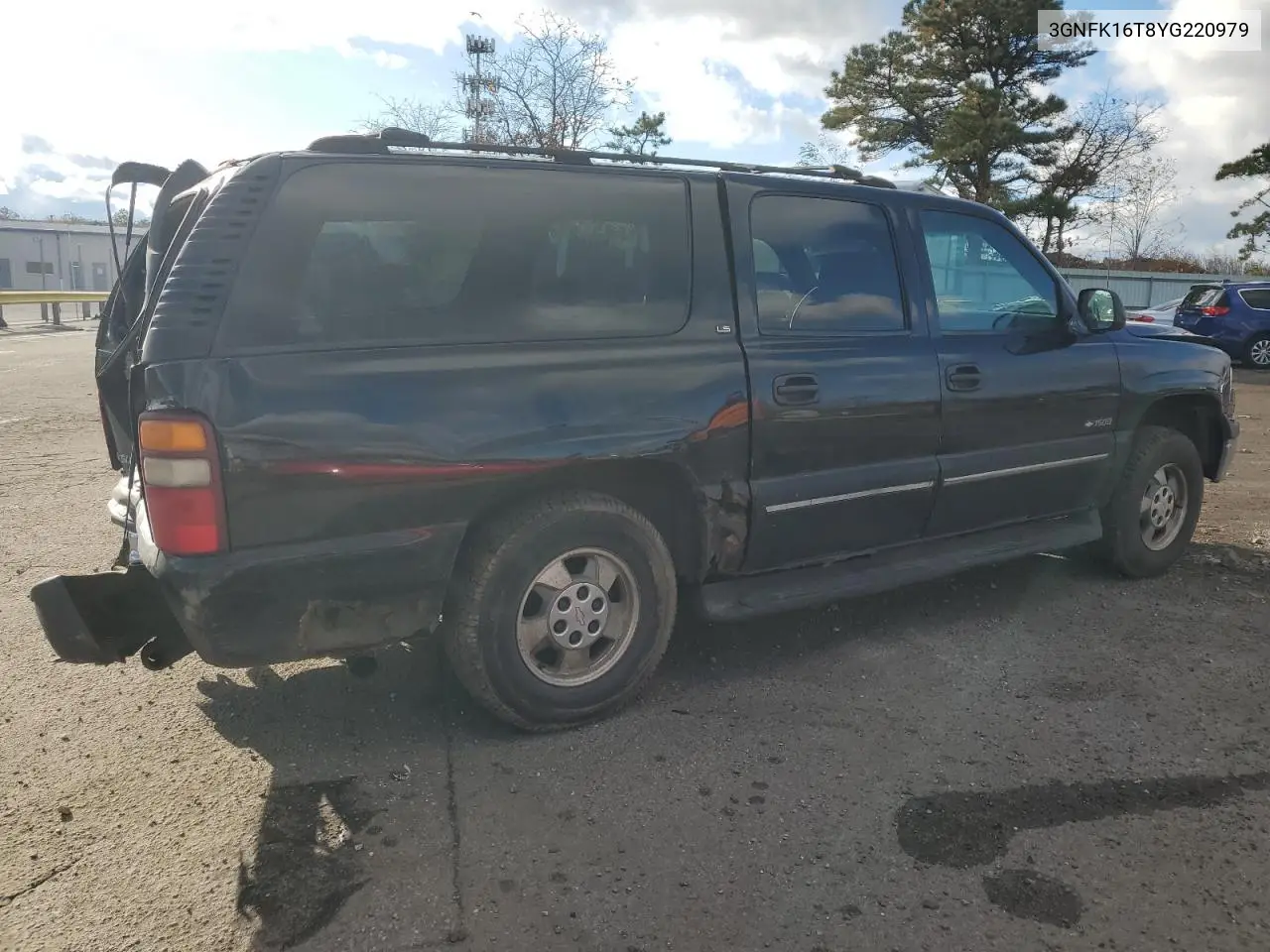3GNFK16T8YG220979 2000 Chevrolet Suburban K1500