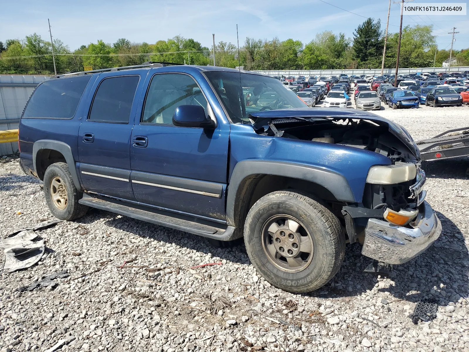 2001 Chevrolet Suburban K1500 VIN: 1GNFK16T31J246409 Lot: 51644254