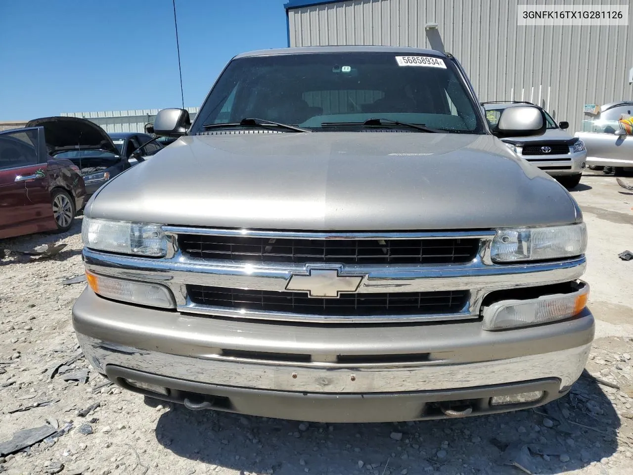 3GNFK16TX1G281126 2001 Chevrolet Suburban K1500