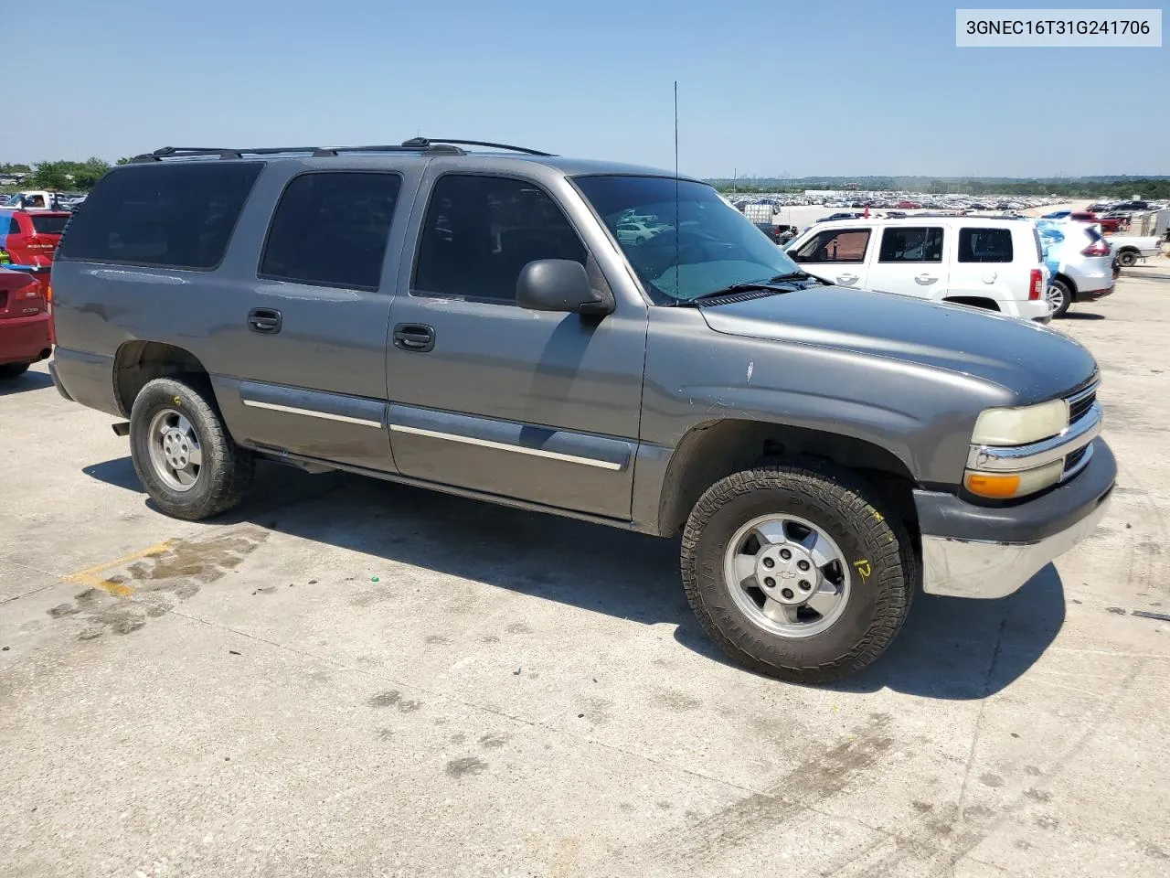 2001 Chevrolet Suburban C1500 VIN: 3GNEC16T31G241706 Lot: 59446344