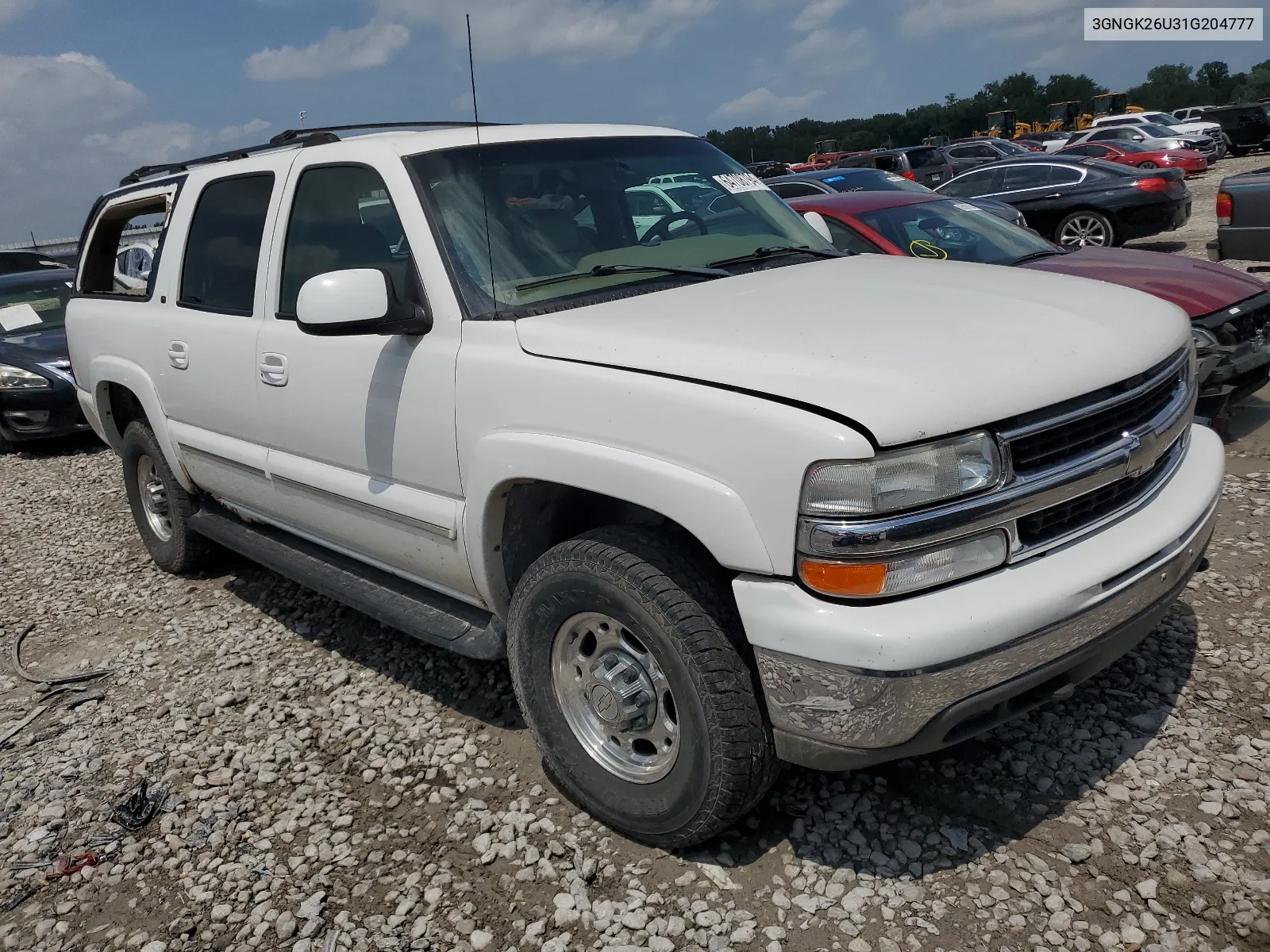 2001 Chevrolet Suburban K2500 VIN: 3GNGK26U31G204777 Lot: 64708794