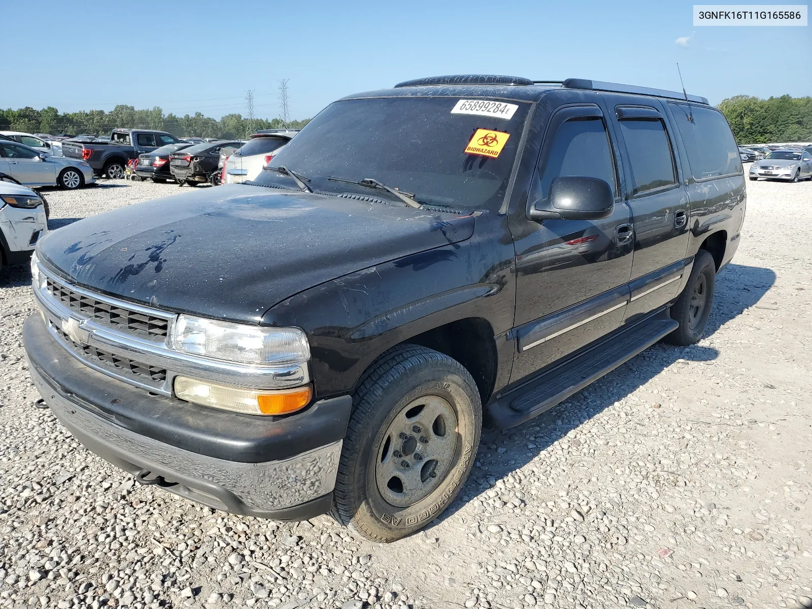 2001 Chevrolet Suburban K1500 VIN: 3GNFK16T11G165586 Lot: 65899284