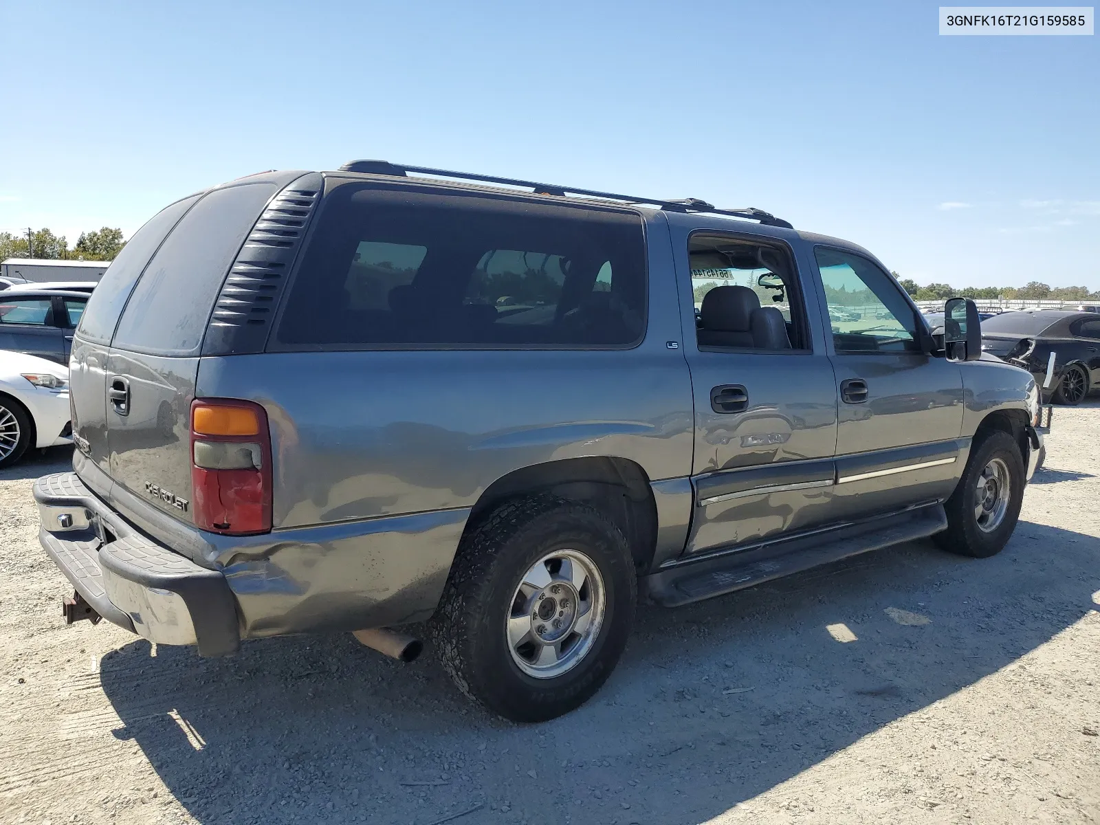 2001 Chevrolet Suburban K1500 VIN: 3GNFK16T21G159585 Lot: 66145144