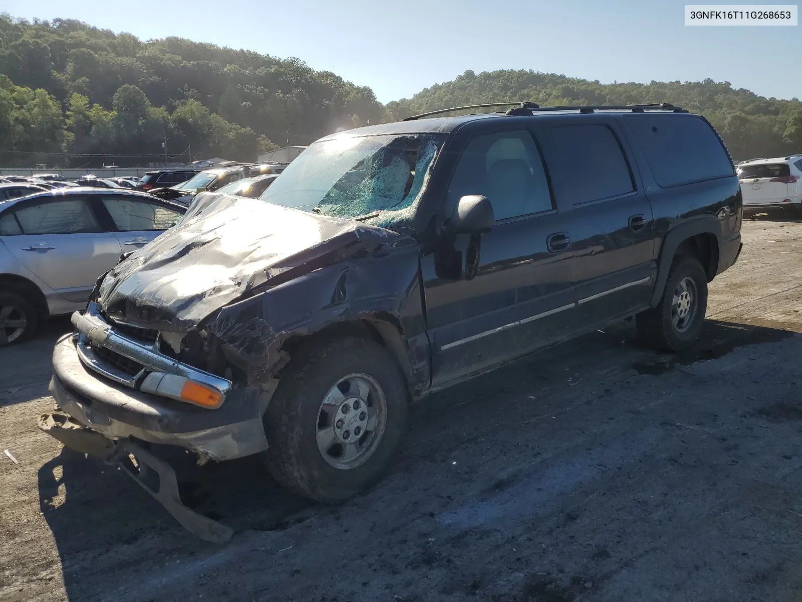 2001 Chevrolet Suburban K1500 VIN: 3GNFK16T11G268653 Lot: 66483844