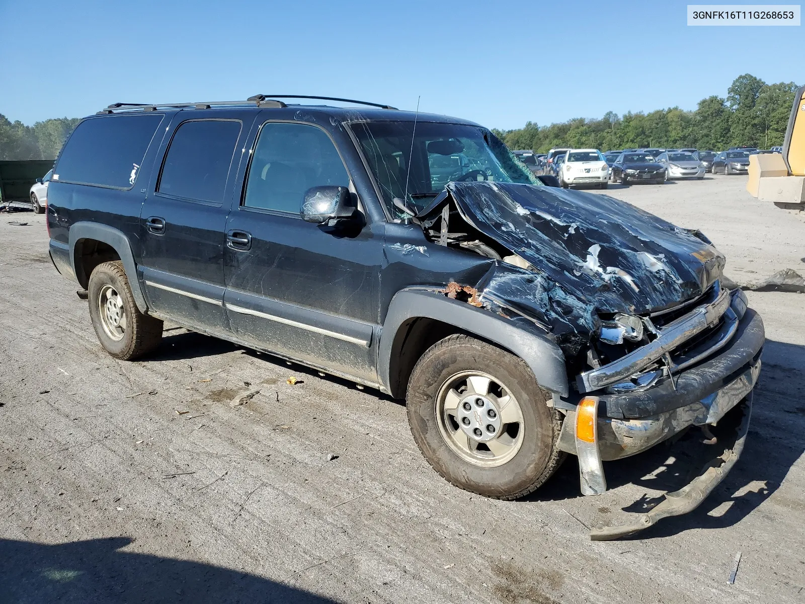 2001 Chevrolet Suburban K1500 VIN: 3GNFK16T11G268653 Lot: 66483844