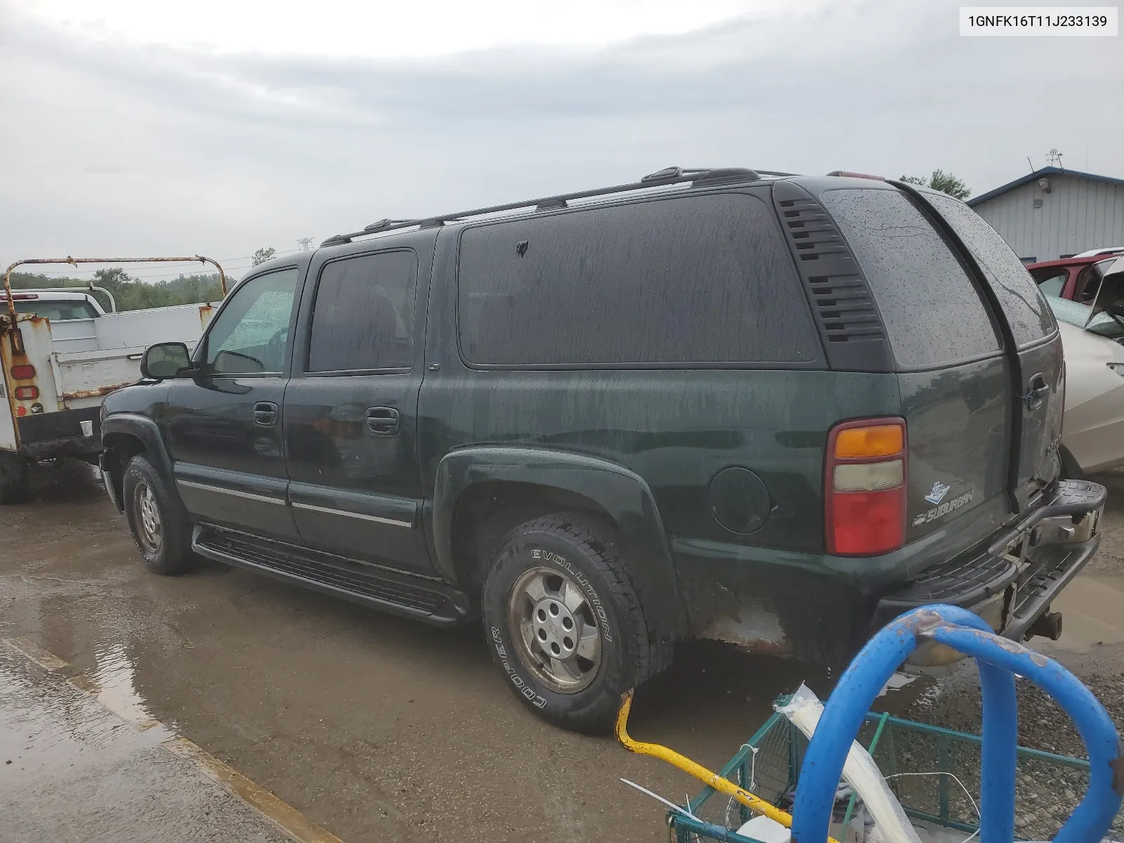 2001 Chevrolet Suburban K1500 VIN: 1GNFK16T11J233139 Lot: 67275904