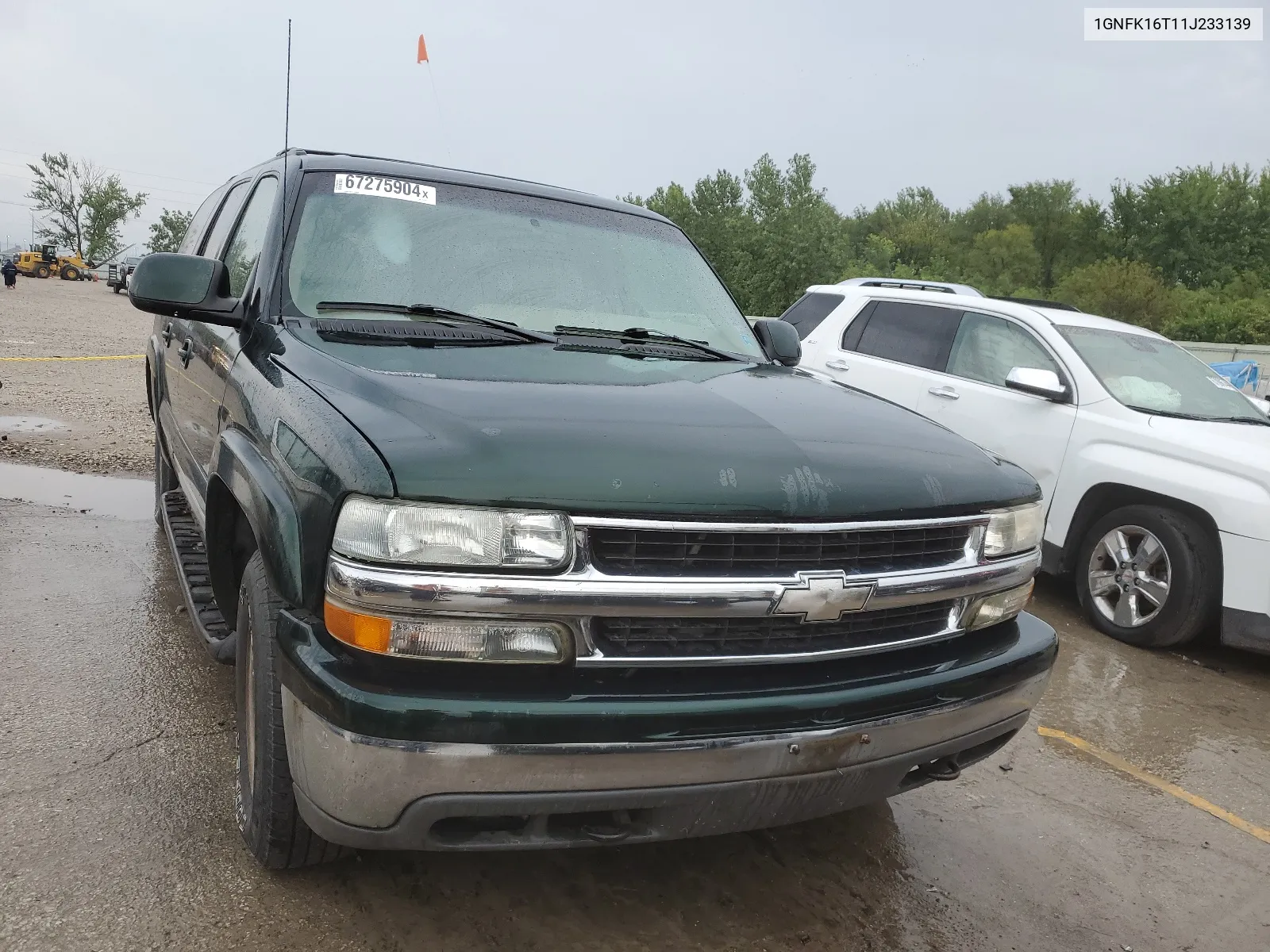 2001 Chevrolet Suburban K1500 VIN: 1GNFK16T11J233139 Lot: 67275904