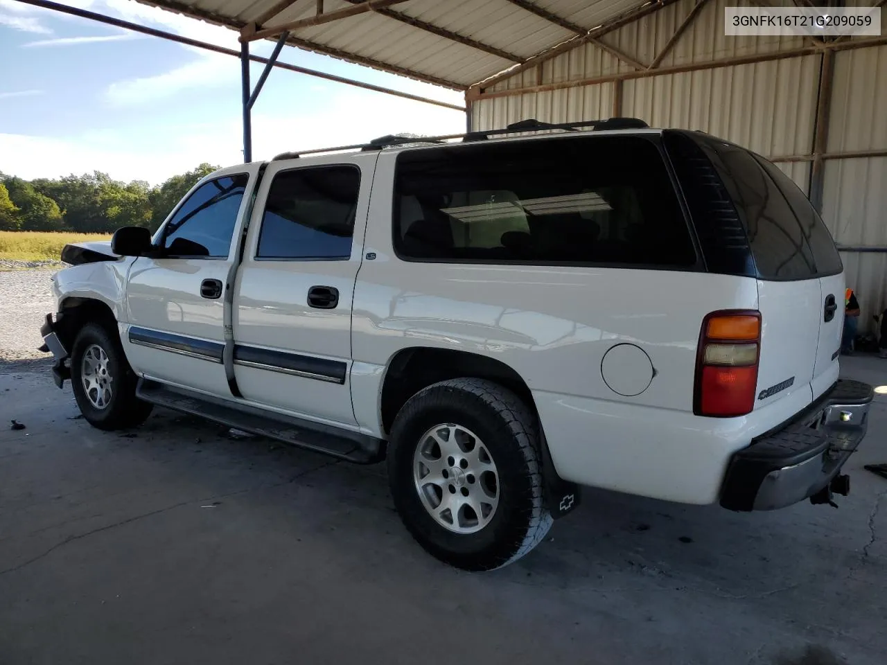 2001 Chevrolet Suburban K1500 VIN: 3GNFK16T21G209059 Lot: 70164404