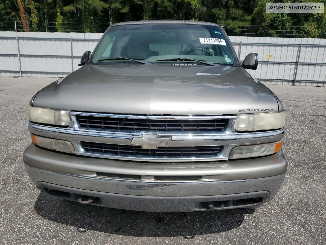 3GNEC16T61G226293 2001 Chevrolet Suburban C1500