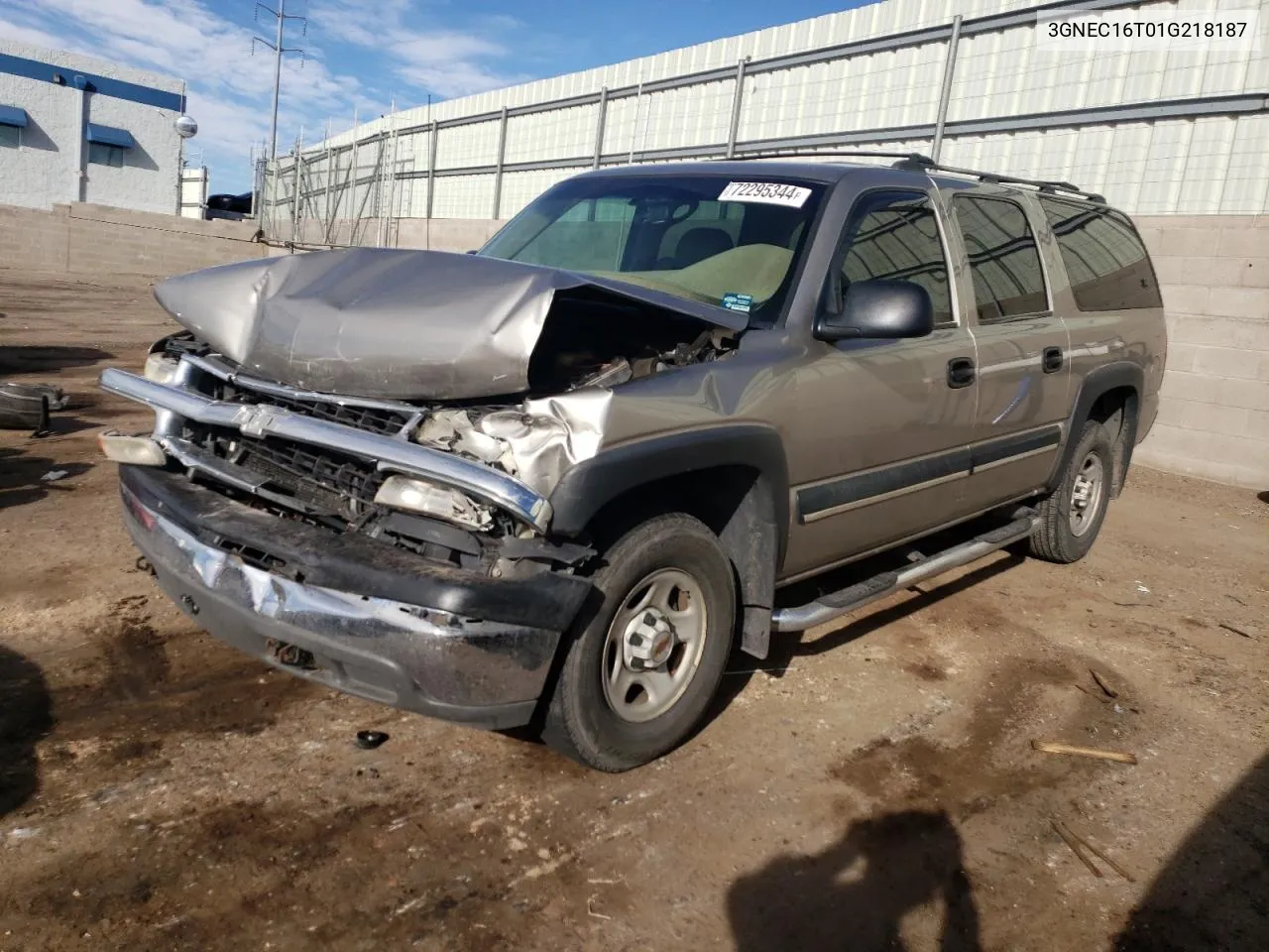 3GNEC16T01G218187 2001 Chevrolet Suburban C1500