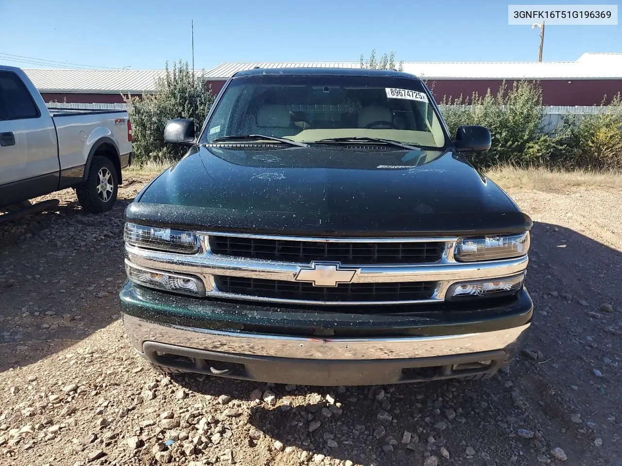 3GNFK16T51G196369 2001 Chevrolet Suburban K1500