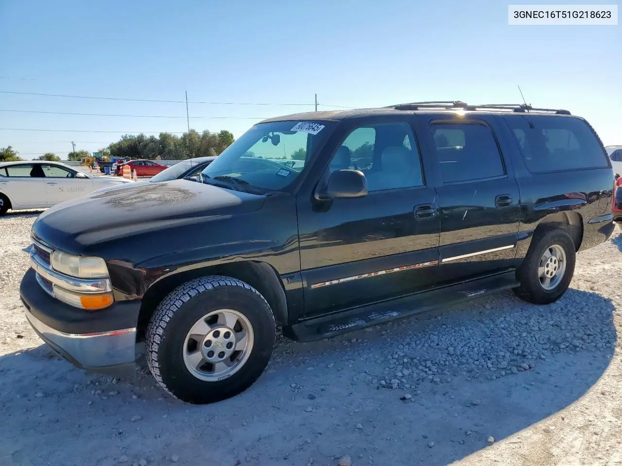 3GNEC16T51G218623 2001 Chevrolet Suburban C1500