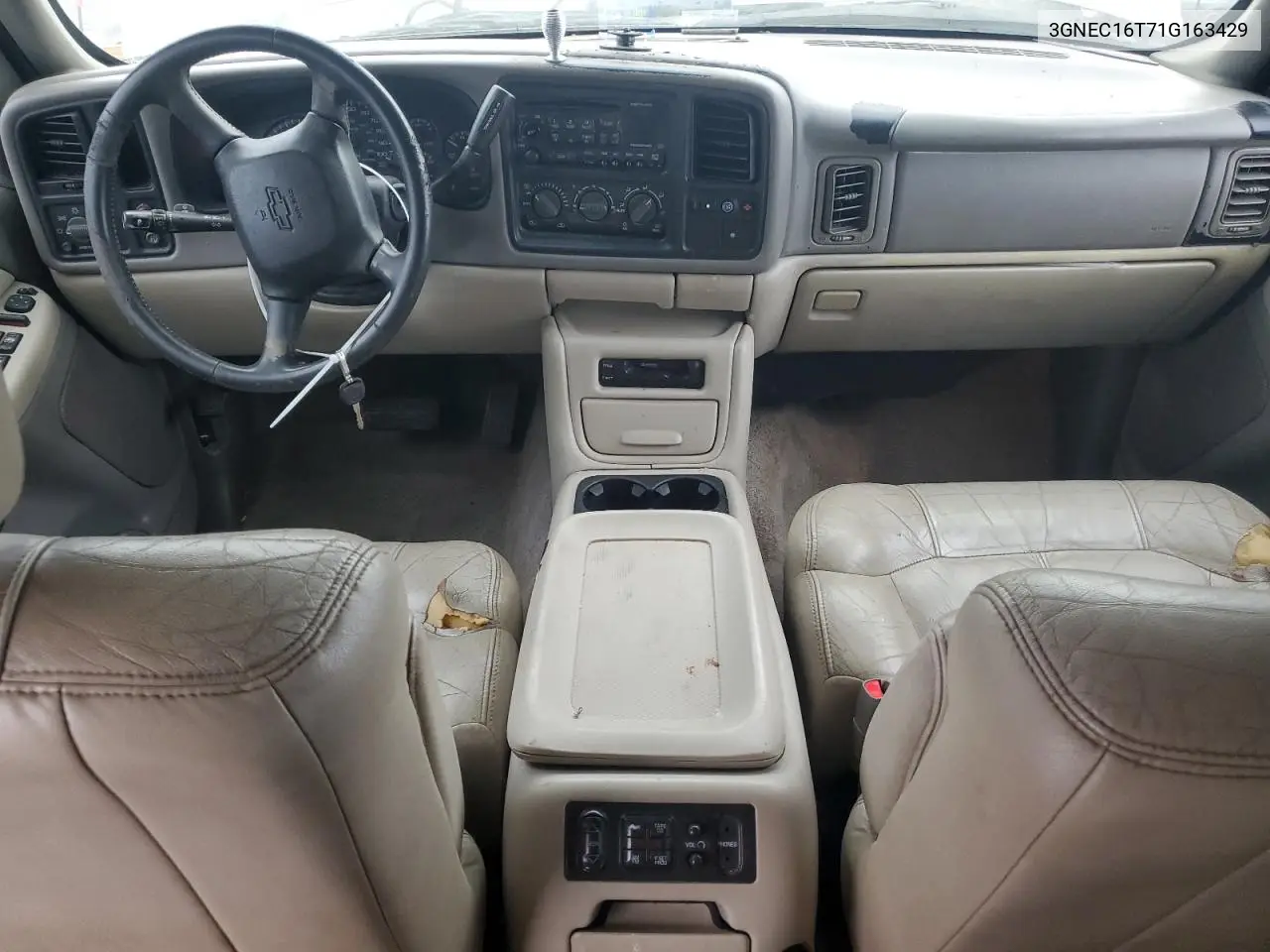 3GNEC16T71G163429 2001 Chevrolet Suburban C1500