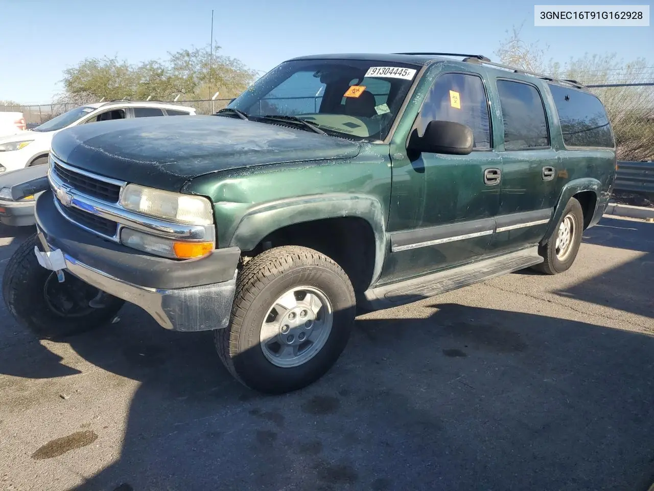 3GNEC16T91G162928 2001 Chevrolet Suburban C1500
