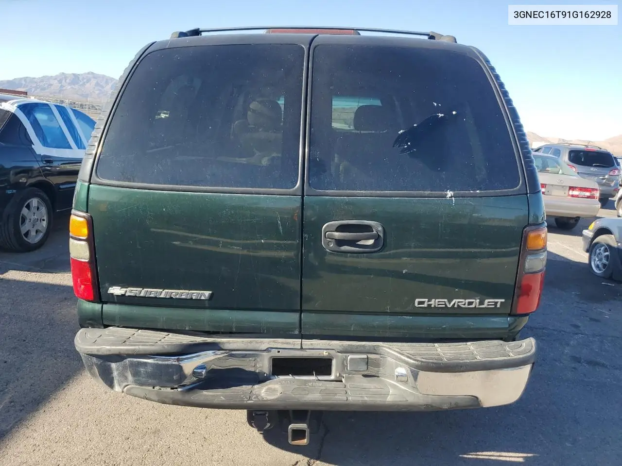 3GNEC16T91G162928 2001 Chevrolet Suburban C1500