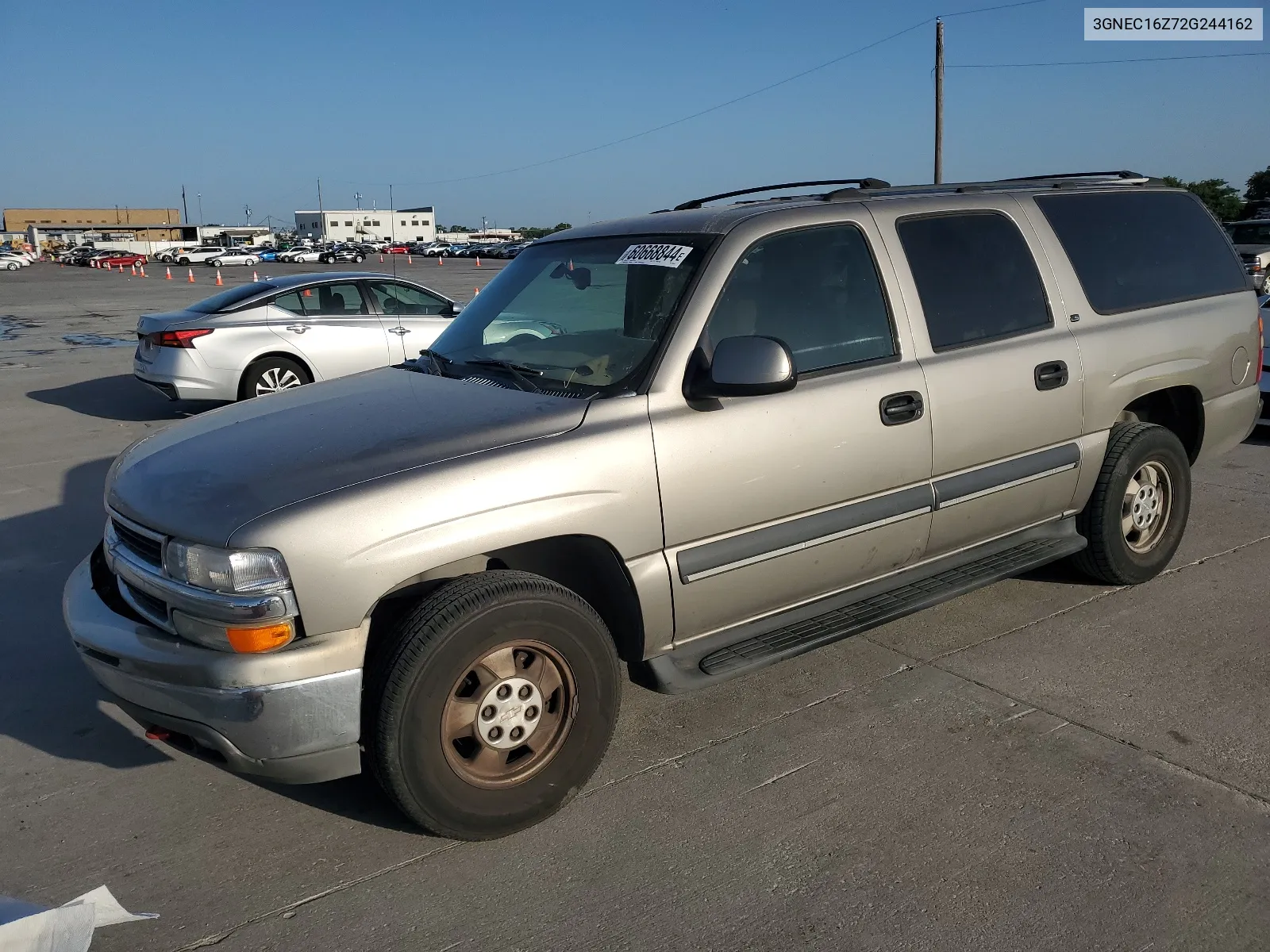 2002 Chevrolet Suburban C1500 VIN: 3GNEC16Z72G244162 Lot: 60668844