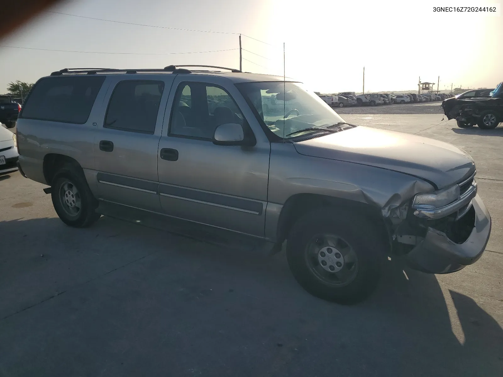 2002 Chevrolet Suburban C1500 VIN: 3GNEC16Z72G244162 Lot: 60668844