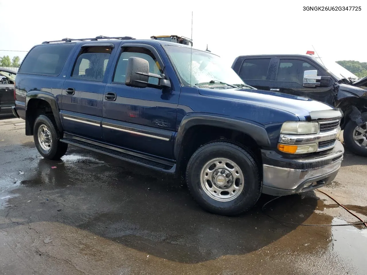 2002 Chevrolet Suburban K2500 VIN: 3GNGK26U62G347725 Lot: 63301254