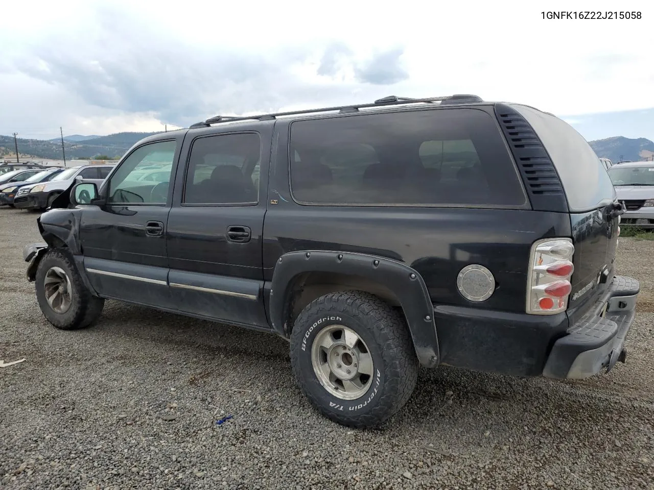 2002 Chevrolet Suburban K1500 VIN: 1GNFK16Z22J215058 Lot: 67921214