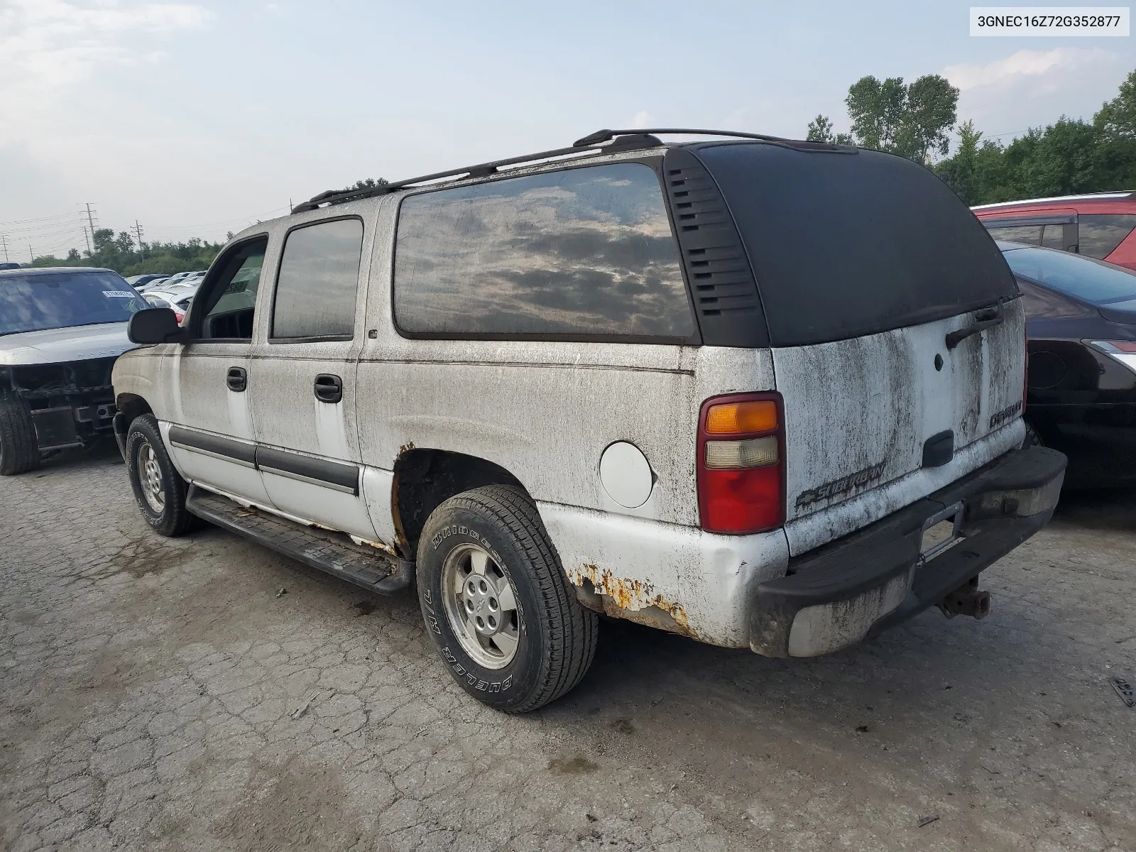 3GNEC16Z72G352877 2002 Chevrolet Suburban C1500