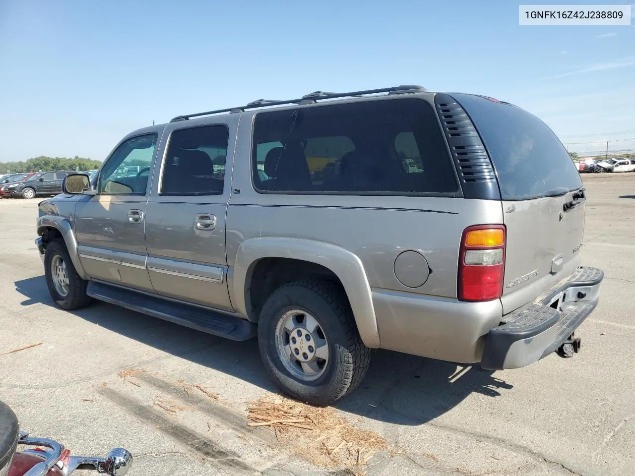 2002 Chevrolet Suburban K1500 VIN: 1GNFK16Z42J238809 Lot: 71181714