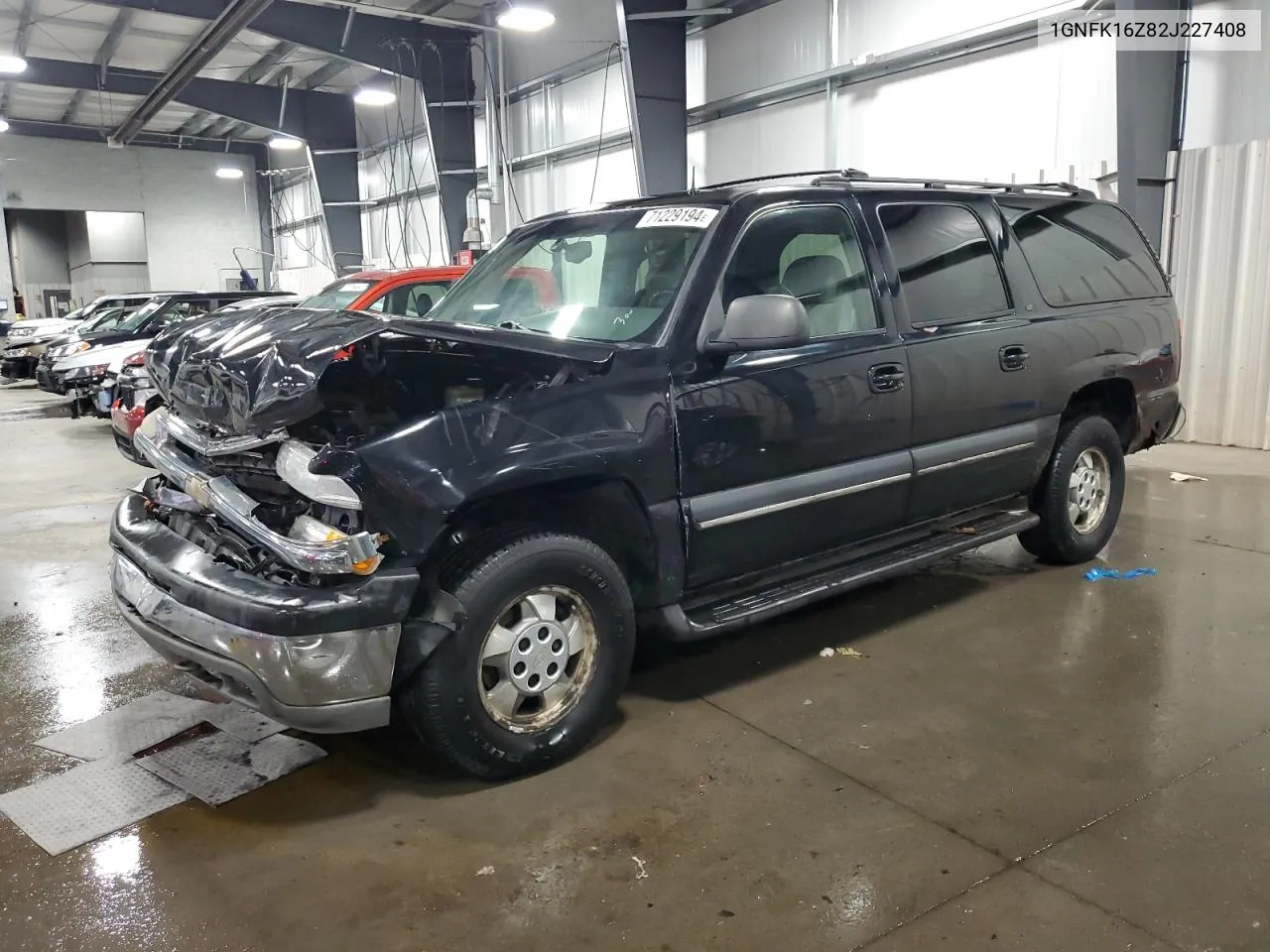 2002 Chevrolet Suburban K1500 VIN: 1GNFK16Z82J227408 Lot: 71229194