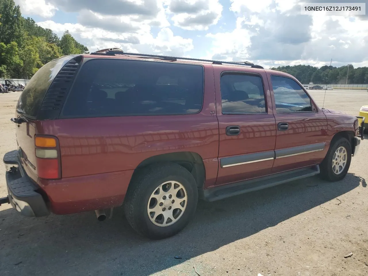 2002 Chevrolet Suburban C1500 VIN: 1GNEC16Z12J173491 Lot: 72228914