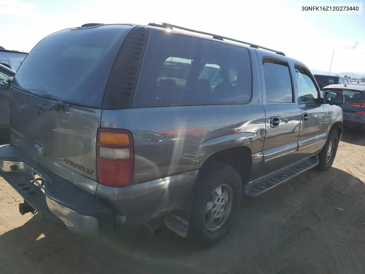 2002 Chevrolet Suburban K1500 VIN: 3GNFK16Z12G273440 Lot: 72806534