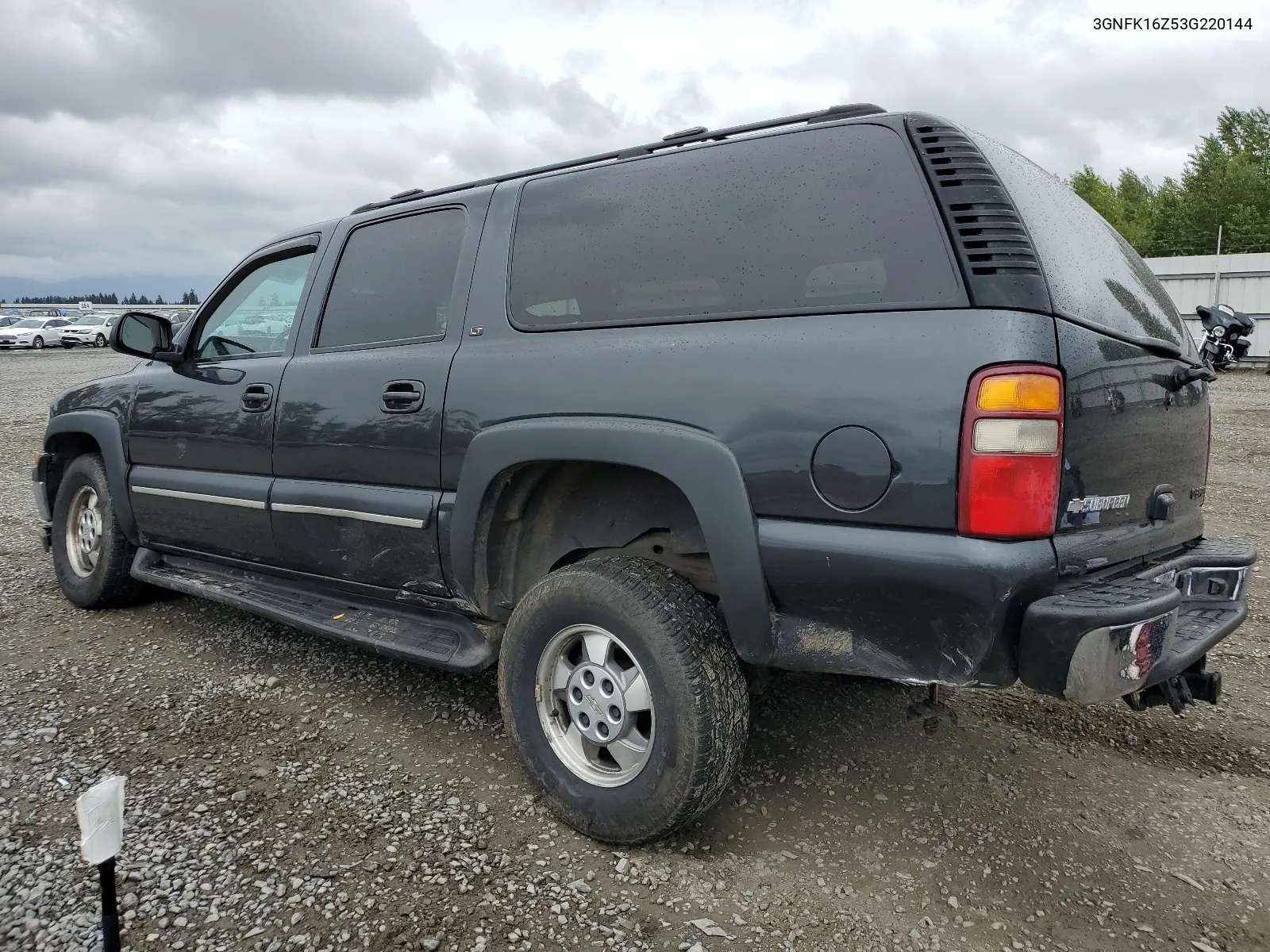 2003 Chevrolet Suburban K1500 VIN: 3GNFK16Z53G220144 Lot: 56593704