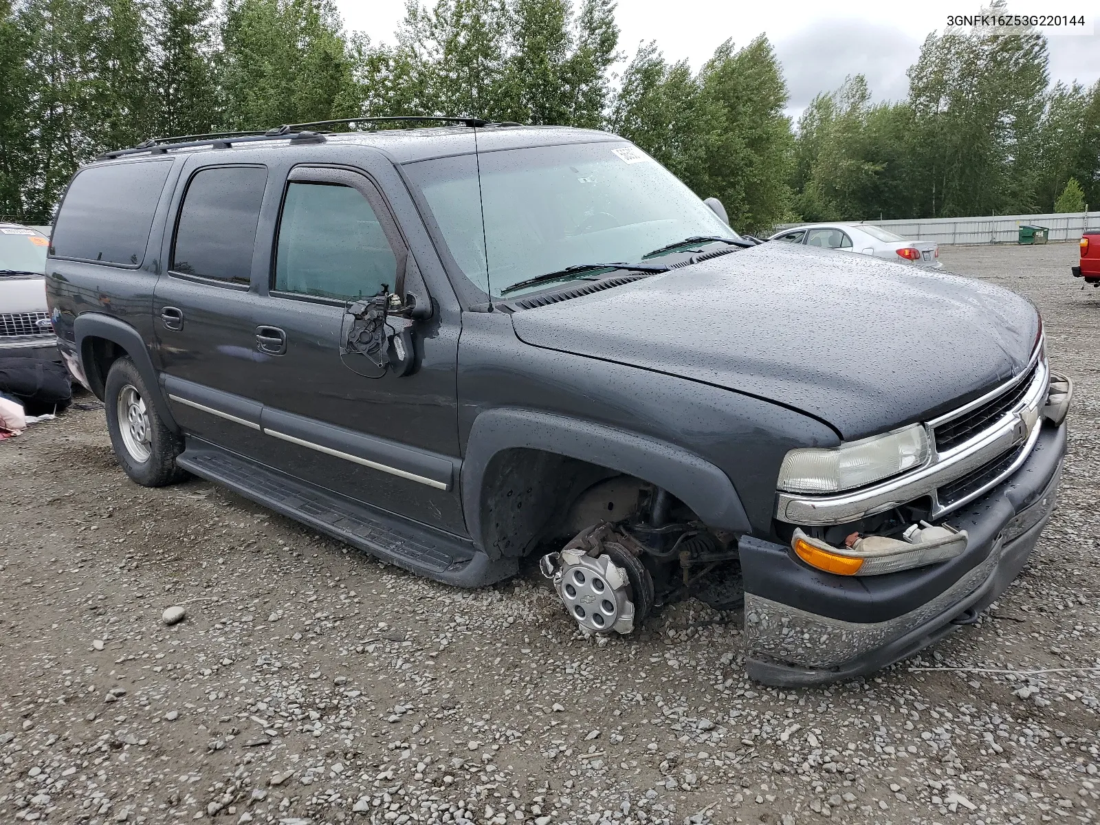 2003 Chevrolet Suburban K1500 VIN: 3GNFK16Z53G220144 Lot: 56593704