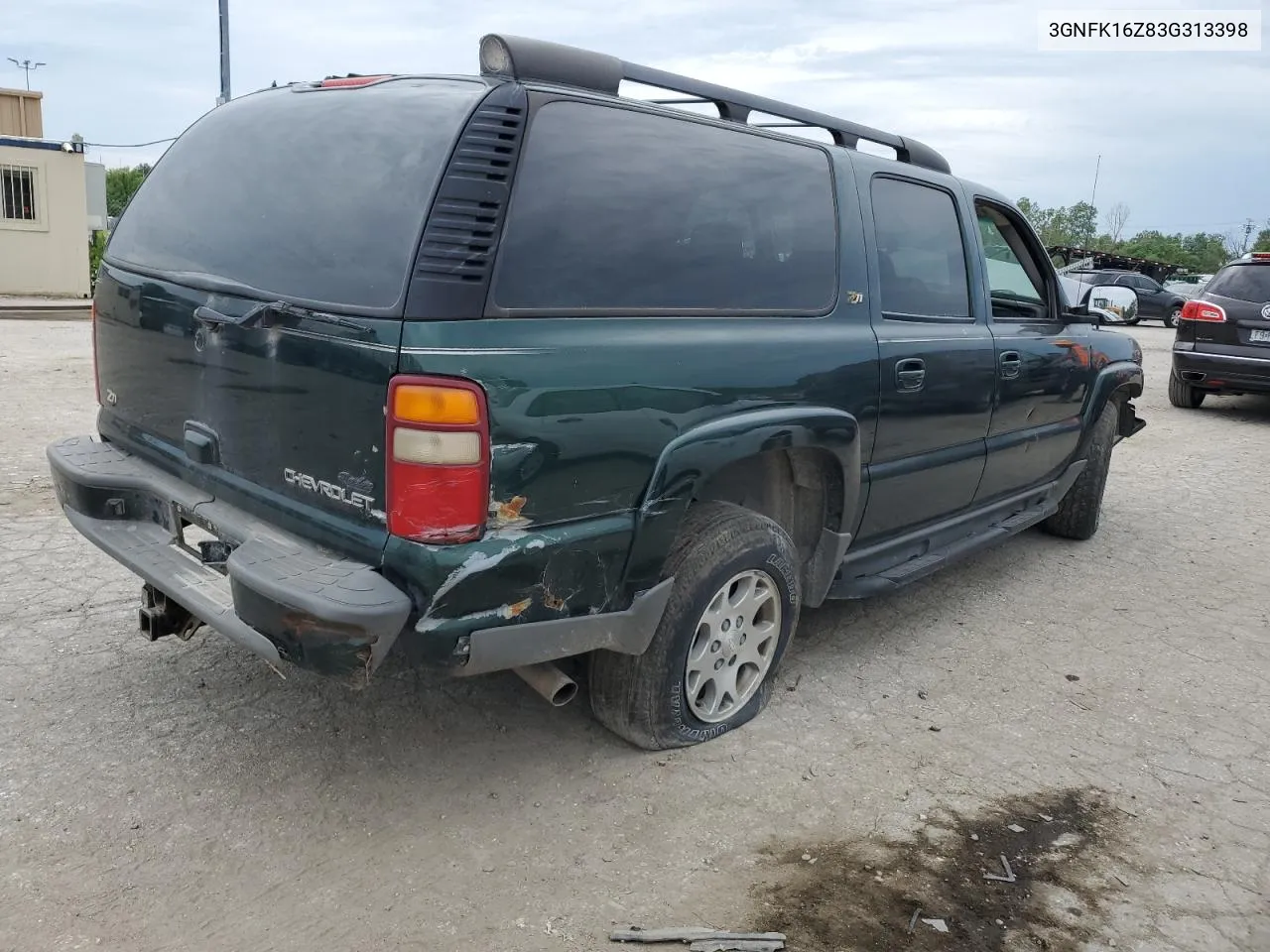 2003 Chevrolet Suburban K1500 VIN: 3GNFK16Z83G313398 Lot: 60282654