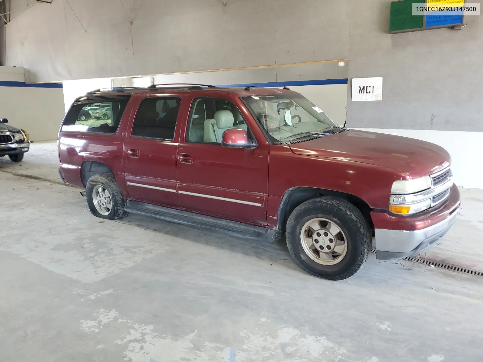 1GNEC16Z93J147500 2003 Chevrolet Suburban C1500