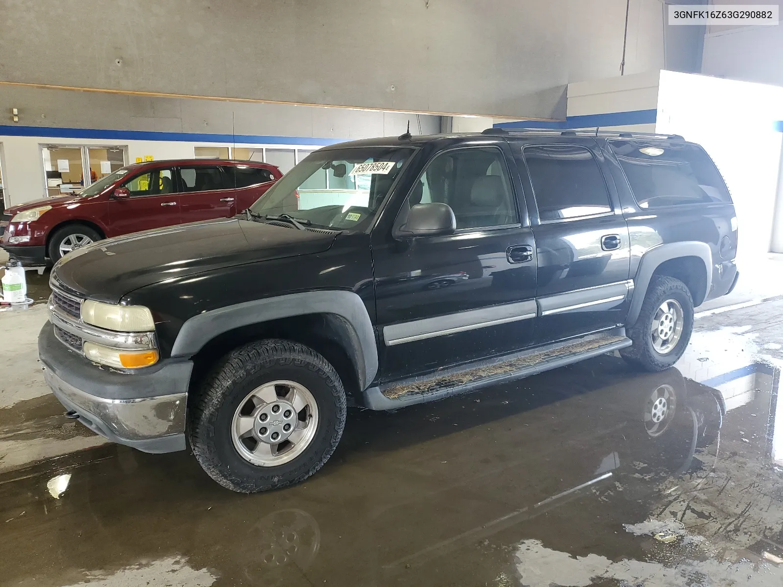 2003 Chevrolet Suburban K1500 VIN: 3GNFK16Z63G290882 Lot: 65078504