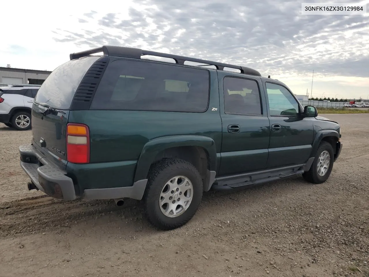 2003 Chevrolet Suburban K1500 VIN: 3GNFK16ZX3G129984 Lot: 68524584