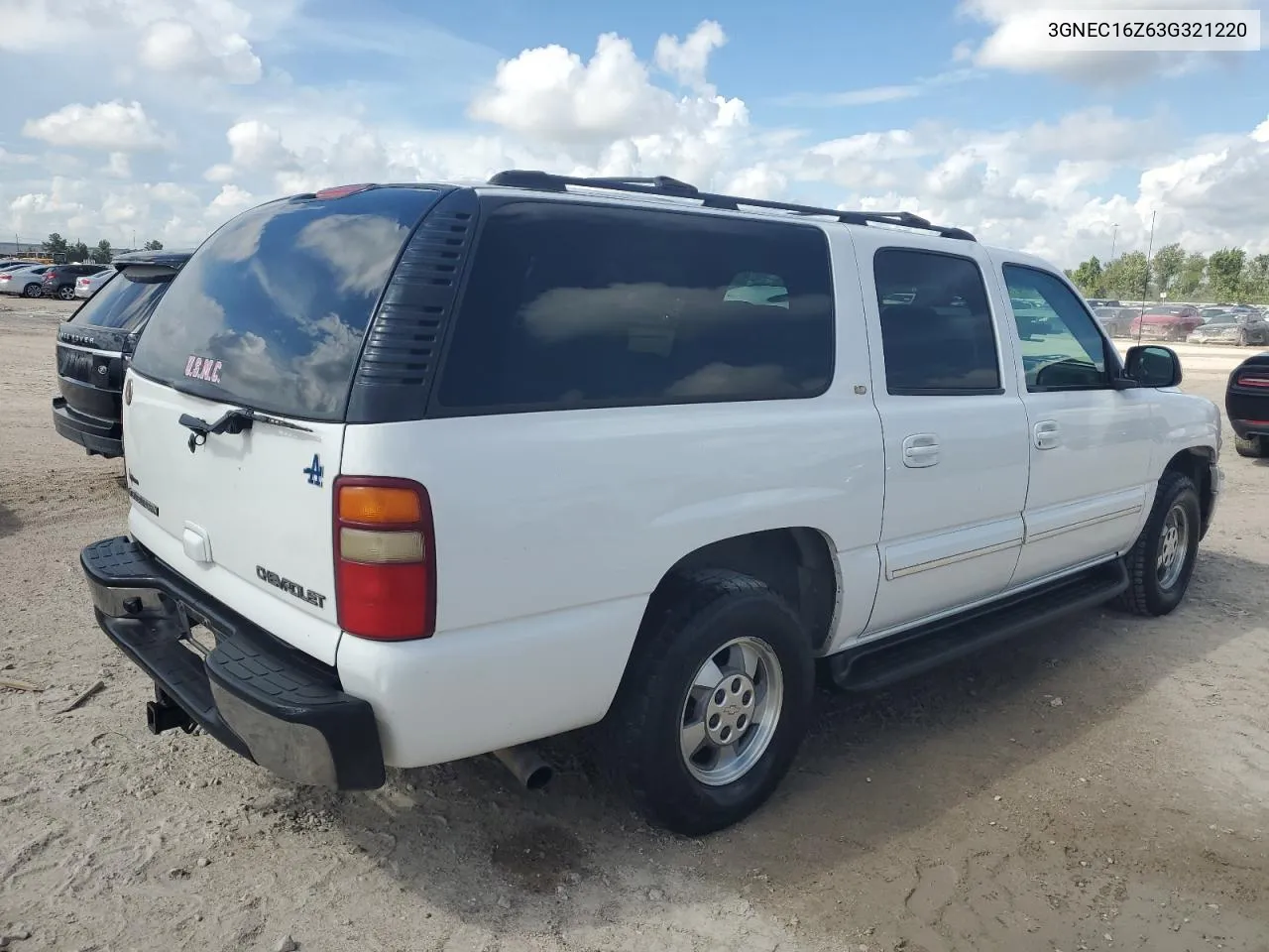 3GNEC16Z63G321220 2003 Chevrolet Suburban C1500