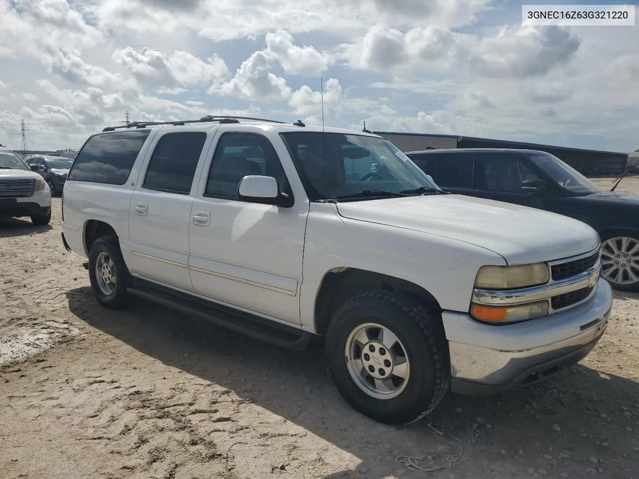 2003 Chevrolet Suburban C1500 VIN: 3GNEC16Z63G321220 Lot: 69144974