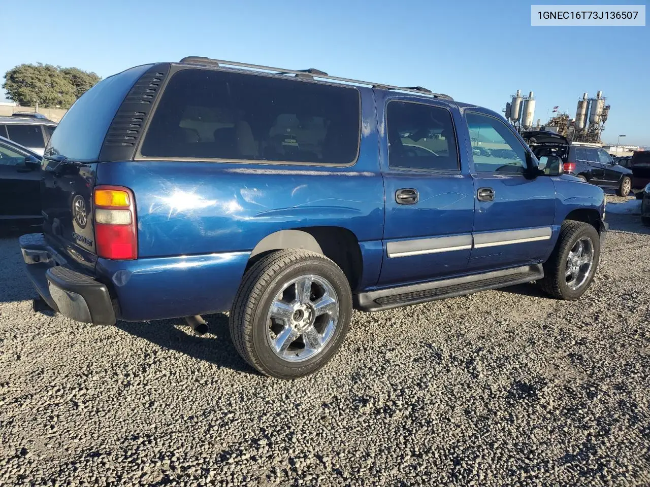 1GNEC16T73J136507 2003 Chevrolet Suburban C1500