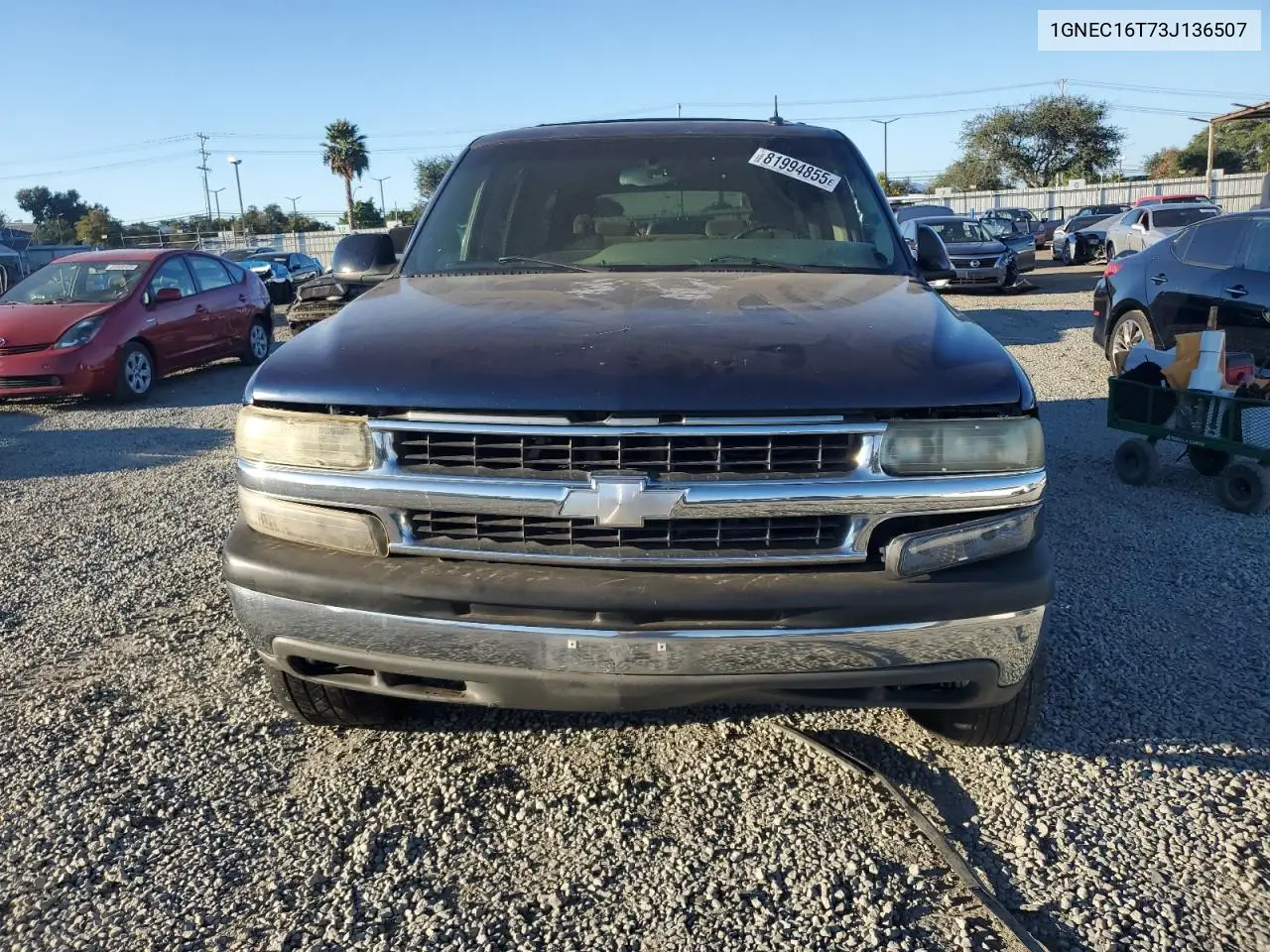 1GNEC16T73J136507 2003 Chevrolet Suburban C1500