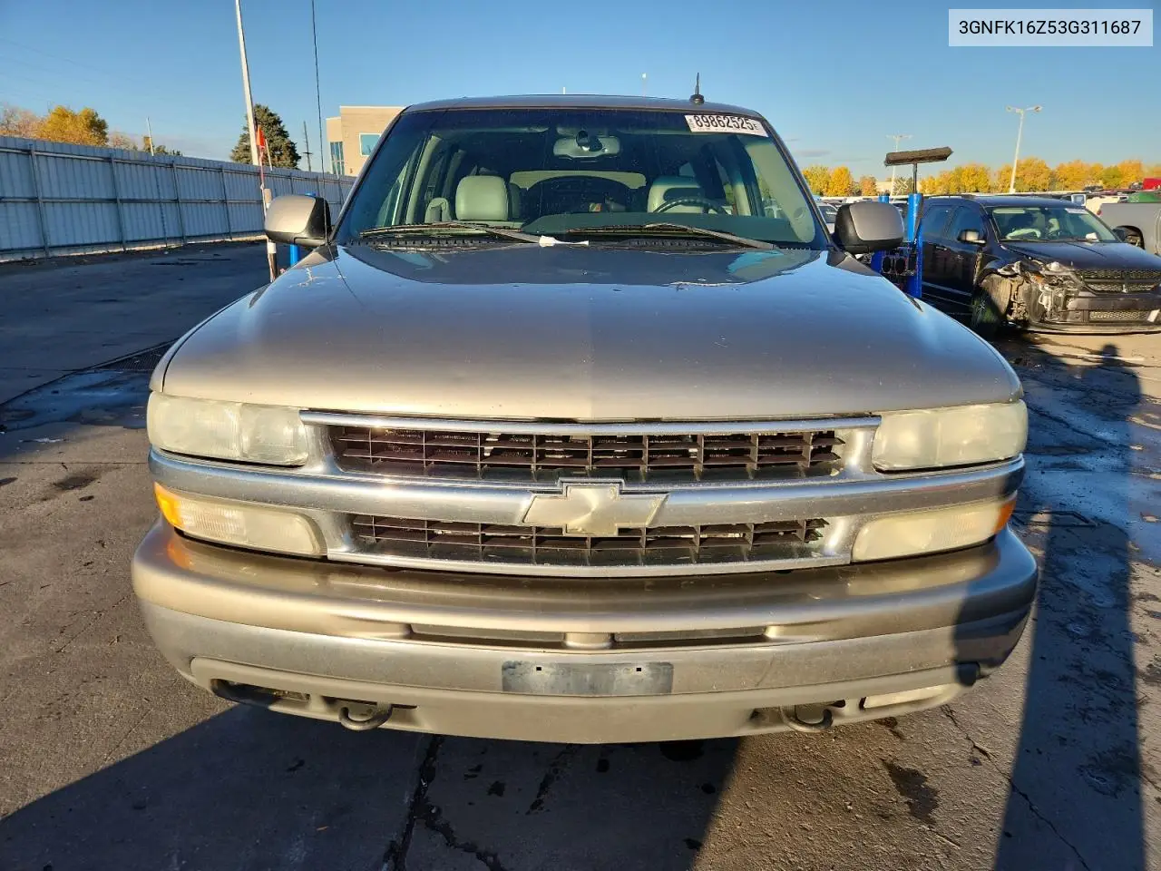 3GNFK16Z53G311687 2003 Chevrolet Suburban K1500
